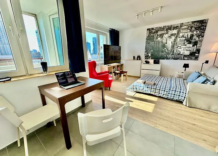 Appartement Sawa 4 Metro Fast Wifi 1 Gbs 70tv Netflix Hbo Varsovie