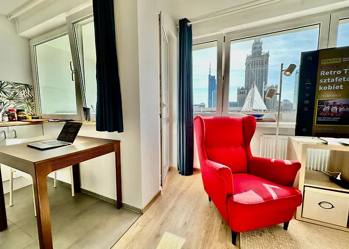 Appartement Sawa 4 Metro Fast Wifi 1 Gbs 70tv Netflix Hbo Varsovie