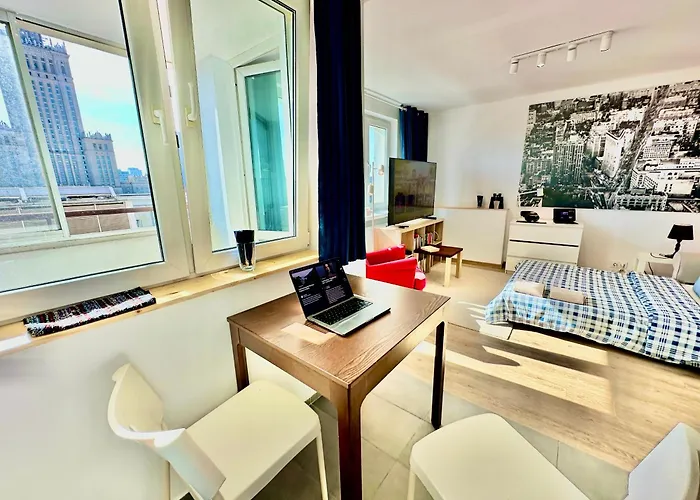 Sawa 4 Metro Fast Wifi 1 Gbs 70tv Netflix Hbo Appartement Varsovie